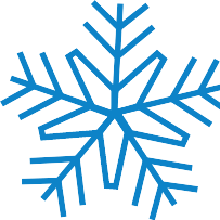 snowflake cooling icon