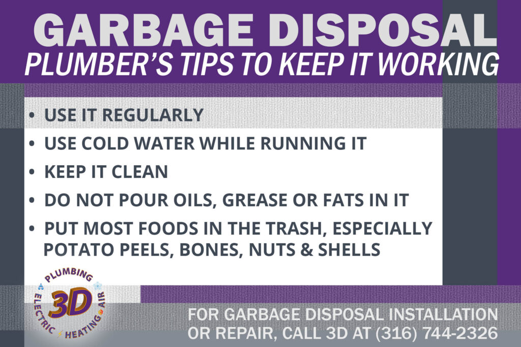What foods do not go down a garbage disposal