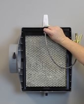 humidifier pad and hose instructions for replacing filter